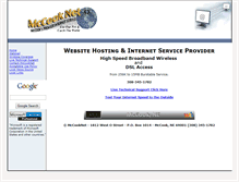 Tablet Screenshot of mccooknet.com